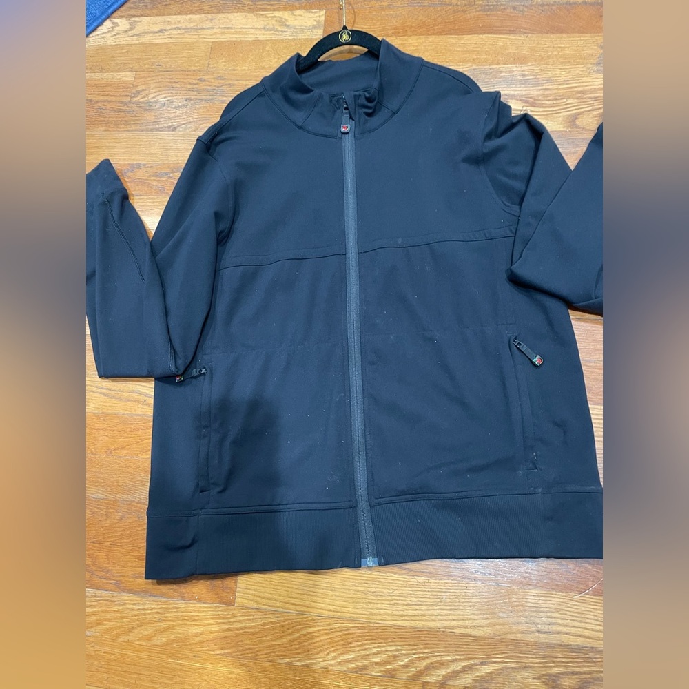 Lululemon Athletica Black Full-Zip Jacket MENS L